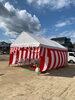 集合住宅　地鎮祭「東広島市西条町寺家　地鎮祭の設営完了でございます！！　秋空の下、映えてますね～！！　　レンタルほり」