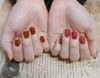 秋色ネイル「お客様ネイル」