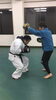 着込んで寒い時用のトレーニングスタイル。「寒いときの運動」