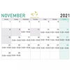 「11月のスケジュールです。」