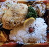 「明日の日替り弁当は生姜焼きコロッケ」