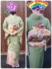 ☆お太鼓 変わり結び☆「☆変わり結び☆ … 四国中央市 美容室 オゾン 髪質改善 カラー会員 空間除菌 コロナ対策 オゾン殺菌力 ブライダル 成人式 着付け ヘアメイク 美容師 理容師 顔剃り 新居浜市」