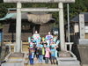八坂神社で七五三のお参り～★「お散歩に行ってきました♬」