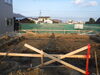 基礎工事「新規物件の基礎工事開始です。」