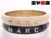 「マークバイマークジェイコブス MARC BY MARC JACOBS バングル2個 SS GP 黒 アイボリー    販売中！ 玉や質店 千葉 市川市 本八幡」