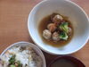 「11月19日(金) 一魚一会のおすすめランチは「鶏団子の旨煮とアサリご飯」です♪」
