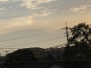夕方、彩雲を見つけました「エール届けます」