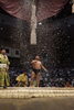 「大相撲11月場所3日目、千代大龍関に勝ちました✨ 明日は北勝富士関との取り組みです❤️」