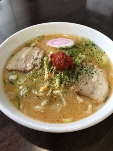 赤湯からみそラーメン　900円「山形ご当地ラーメン登場！　他店でなかなか味わえないクセになる味をどうぞ」