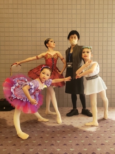カヨコ先生と出場した3人「祝✨富山国際ダンスコンペティション第１位＆第６位」