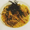 「人気の定番 ベーコンとキノコの和風パスタ
//六浦駅近く パスタとピッツァの美味しいお店//」