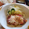 「12月1日(水) 一魚一会のおすすめランチは「鶏のトマトチーズ焼き」です♪」