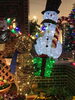 トナカイ君と雪だるま「クリスマスイルミネーション☆彡」