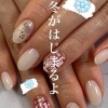 かわいい冬ネイル 福井市 ネイルサロン 雪ネイル Nail Melia Medical Healthcare のニュース まいぷれ 福井