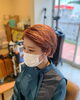 「ショートスタイルのヘアセット」