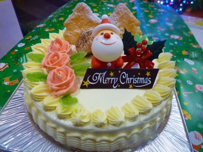 バタークリーム６号「クリスマスケーキのご予約について」