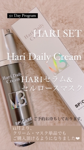 V『HARI SET』単品での購入が可能となりましたー(^^)♪【ハリセラム