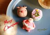 かわいいクリスマスキャラクタースイーツ「箱をあければ笑顔になる　大切な方へかわいい　クリスマスギフト　橿原　和スイーツ専門店　美松」