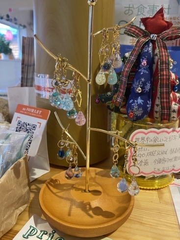 「ちっきんほこほこ亭さんにマスクチャーム委託販売していただいております！handmade＆accessories mine（マイン）」