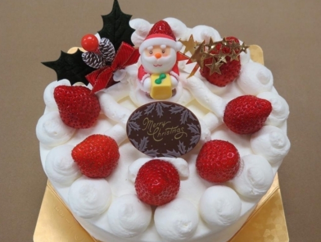 クリスマスケーキも春栄堂で！「クリスマスケーキご予約受付中です！」