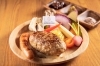 「ランチメニュー紹介！ハンバーグ【ジョンソンタウンの豚肉料理専門店　THEPORK SHOP】【ハンバーグ/とんかつ/カレー】【カフェ/レストラン/各種宴会/ハッピーアワー/テラス席喫煙OK/テラス席ペットOK/女子会プランあり】」