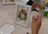 額に入れるとちょっといいでしょ(^_-)-☆「【白鷹町の伝統工芸《深山和紙》を使ったポスカードWS】に参加してきました☆」