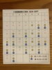 「令和4年一月の予定表」