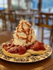 ホイップクリームとイチゴの量が•••「いちごの里」