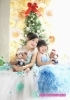 ツリーの前でドレスの撮影♪素敵な思い出になりますね「Happy Christmas☆」