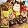 クリスマスケーキ★ムースショコラ♪「本日もクリスマスケーキ店頭販売♡ご予約のお客様も気をつけてご来店くださいませ☆」