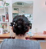 「 ＊年末押し迫って、それもこんな寒波。結婚式お呼ばれヘアアレンジ＊」