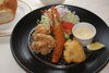 ミックスフライ「   ○・。＊　週替わりアザレアランチ　＊。・○」