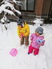「かわいい除雪部隊、出動！(*^^*)」