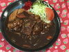 「本日のAランチは　カツカレーです」