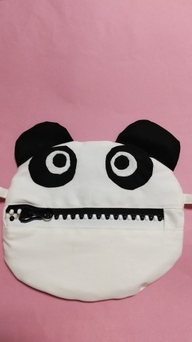 パンダの小物入れ「パンダの小物入れ(鴻巣アクセサリー雑貨インテリア)」