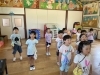 「本日は、塩川幼稚園２学期始業式！夏休みの思い出をいっぱいつめて、元気な姿で子ども達が登園してくれました☆」