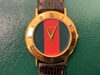 GUCCI　グッチ　クオーツ腕時計　高価買取「GUCCI  グッチ　クオーツ腕時計　高価買取させて頂きました。アンティーク腕時計の買取も大歓迎！　　中が見える安心の当店「買取りと査定」は「チケット大黒屋」金町北口店」