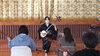 「「ふるさと先生こんにちは♪」三味線授業　2日目」