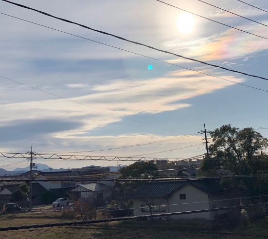 彩雲が出で綺麗でした「愛や変化の準備が整う⭐️ムナイキ伝授会」