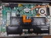 裏蓋を外したところ「Vaioでしばらくすると電源が落ちてしまうノートPCを修理しました」