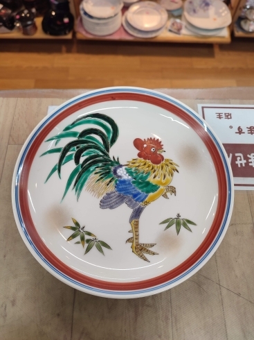 買取情報】九谷焼 川田稔作 絵皿 | 食器館 リユースタカノのニュース