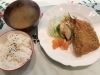 サービスランチ　680円「カリッ！サクッのアジフライ」