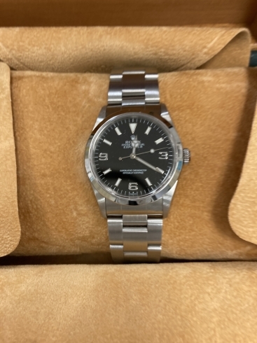 「『ロレックス　エクスプローラ1　腕時計 』 高価買取 大森の買取専門店「おたからや　大森ビルララ店」」