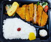 とんかつ弁当「気付いた方はしちふく通(^-^)/(八幡東区ワンコイン弁当ごはん屋しちふく)」