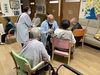 Drが訪問し接種してくださいました。感謝です。「入居者様の新型コロナ３回目接種を始めました。」