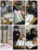 チクチクとよく頑張りました～!「【パッチワークの布小物教室!】」