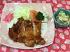 「本日のAランチは　チキン南蛮です。」