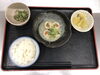 「本日は夕食メニュー　交野市　小林診療所　　　　　 デイサービス　有料老人ホーム」