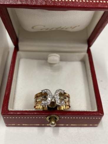 「Cartier カルティエ　リング　指輪　高価買取　新宿　買取専門店　「おたからや　新宿本店」」