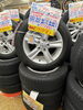 「【中古 タイヤ×アルミ】215/60R16　95H 4本セット   ￥28,490」
